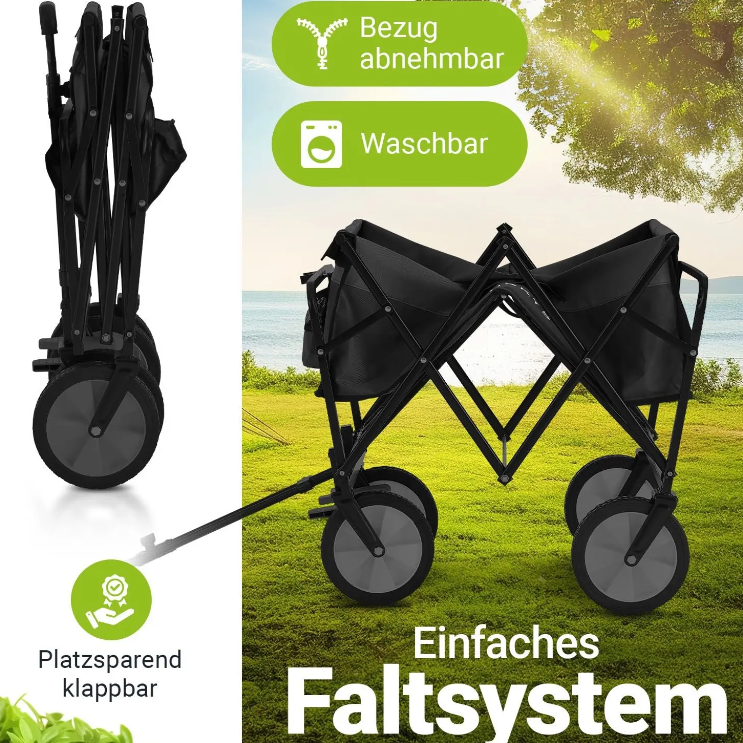Faltbarer Bollerwagen