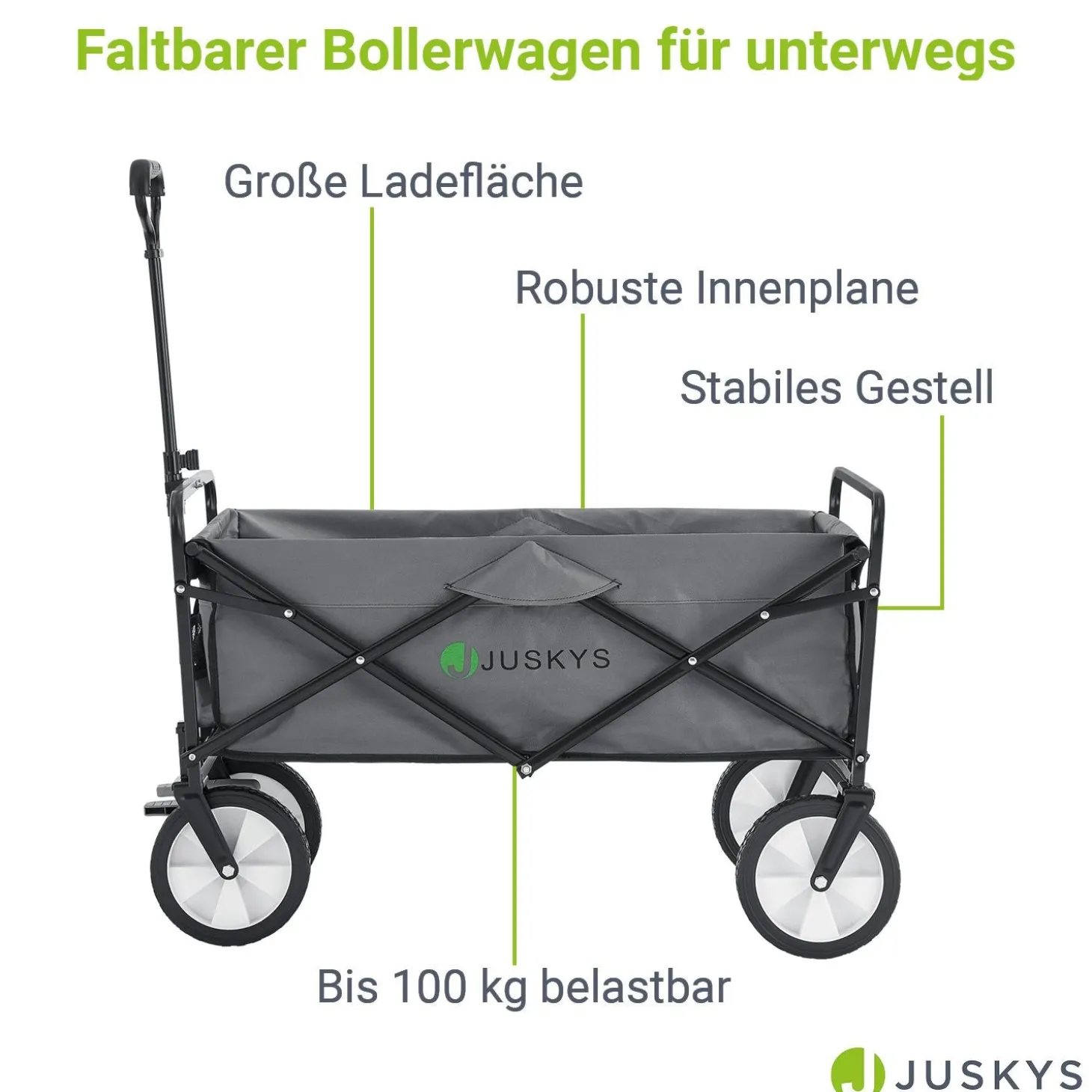 Faltbarer Bollerwagen