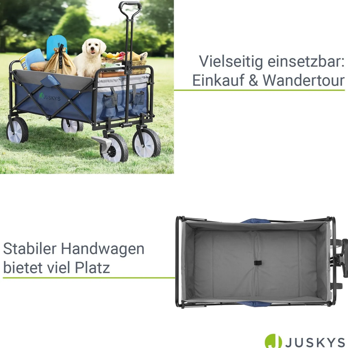 Faltbarer Bollerwagen