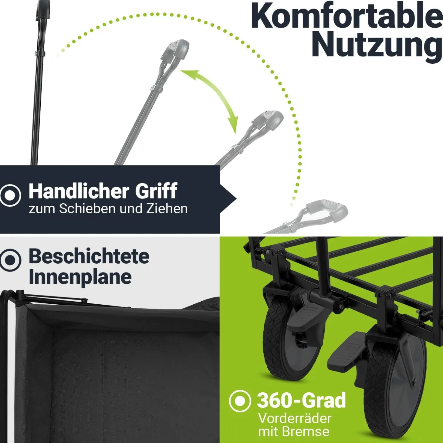 Faltbarer Bollerwagen