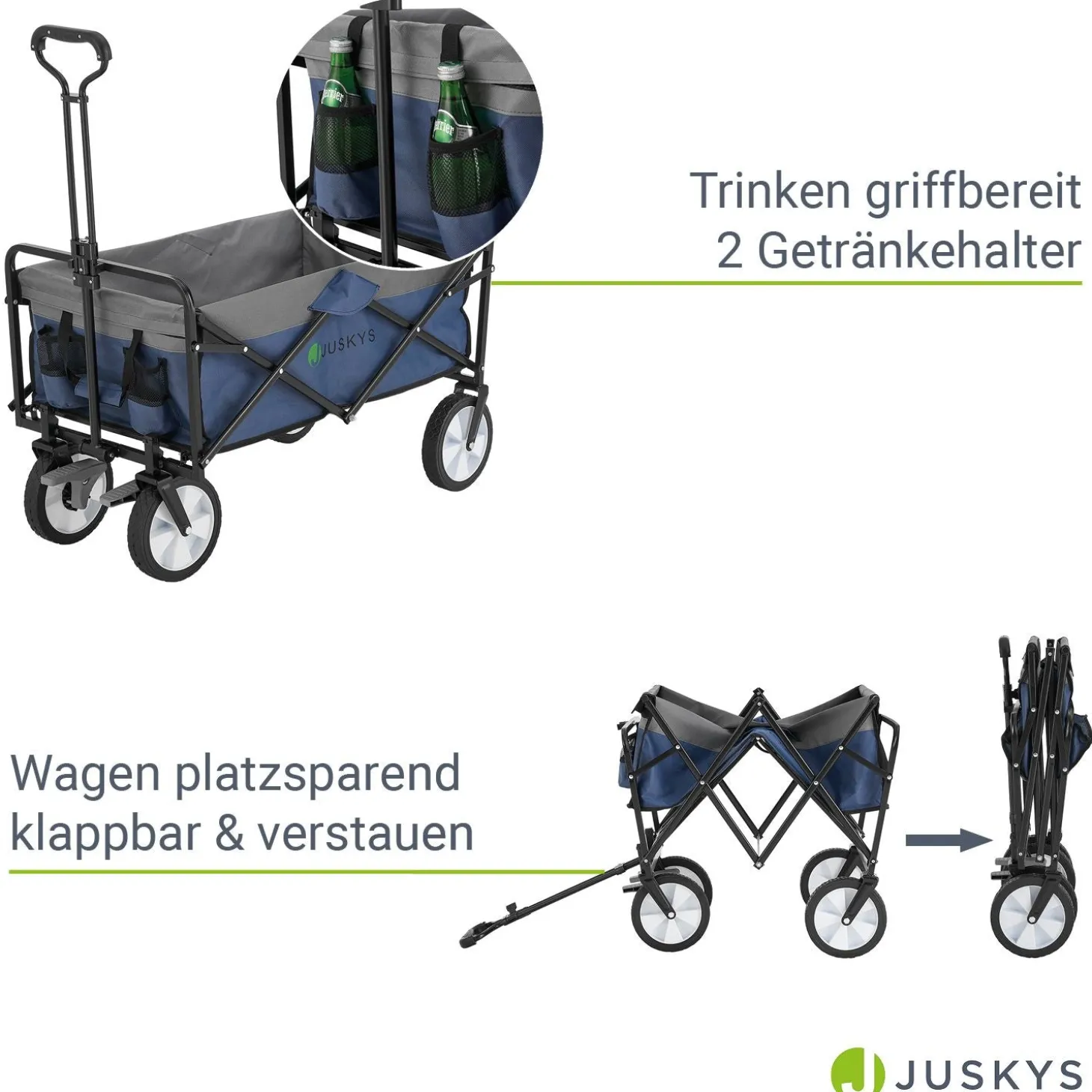 Faltbarer Bollerwagen