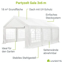 Festzelt Partyzelt Gala