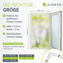 Fliegengitter für Fenster