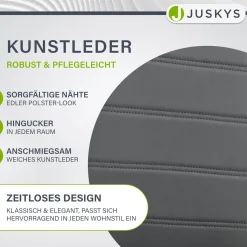 Freischwinger Stuhl Vegas mit Kunstleder