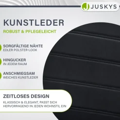 Freischwinger Stuhl Vegas mit Kunstleder