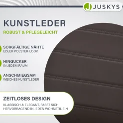 Freischwinger Stuhl Vegas mit Kunstleder