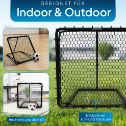 Fußball Rebounder 100 x 100 cm Power Pass