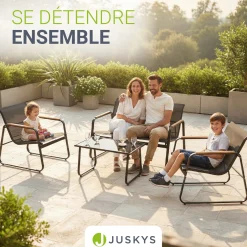 Gartenmöbelset Genua 4-teilig
