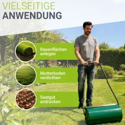 Garten Rasenwalze Fritz aus Metall