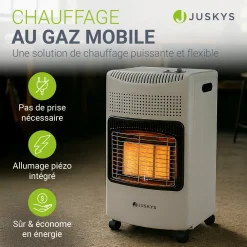 Gasheizer für Innenräume