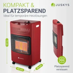 Gasheizer für Innenräume