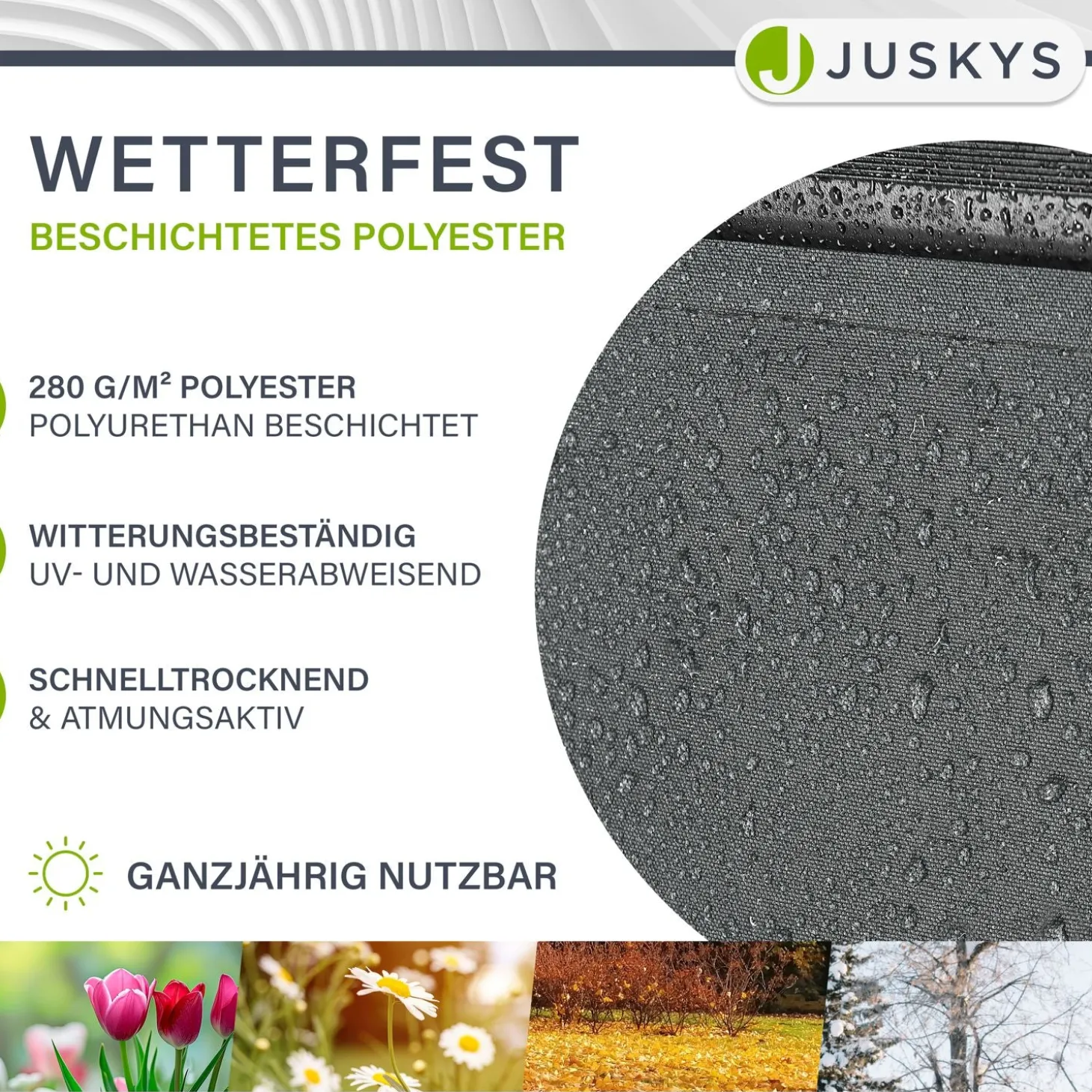 Gelenkarmmarkise mit Kurbel