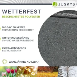 Gelenkarmmarkise mit Kurbel