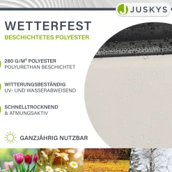 Gelenkarmmarkise mit Kurbel