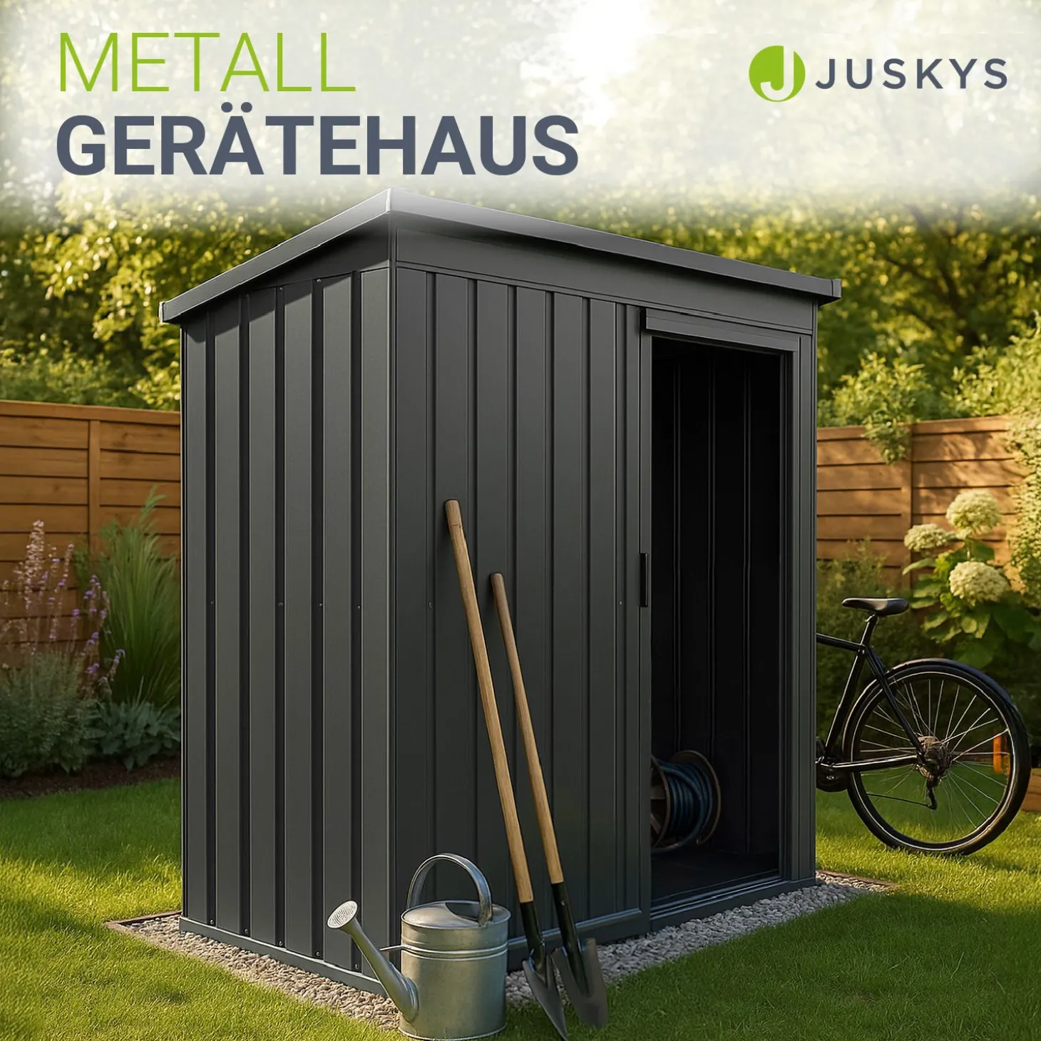 Gerätehaus Metall