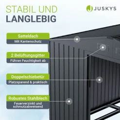 Gerätehaus Metall