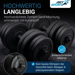 Hantelset 30 kg