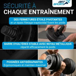 Hantelset 30 kg