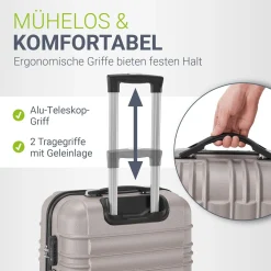 Hartschalen Kofferset Rom