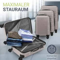 Hartschalen Kofferset Rom