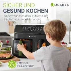 Heißluftfritteuse 9 L