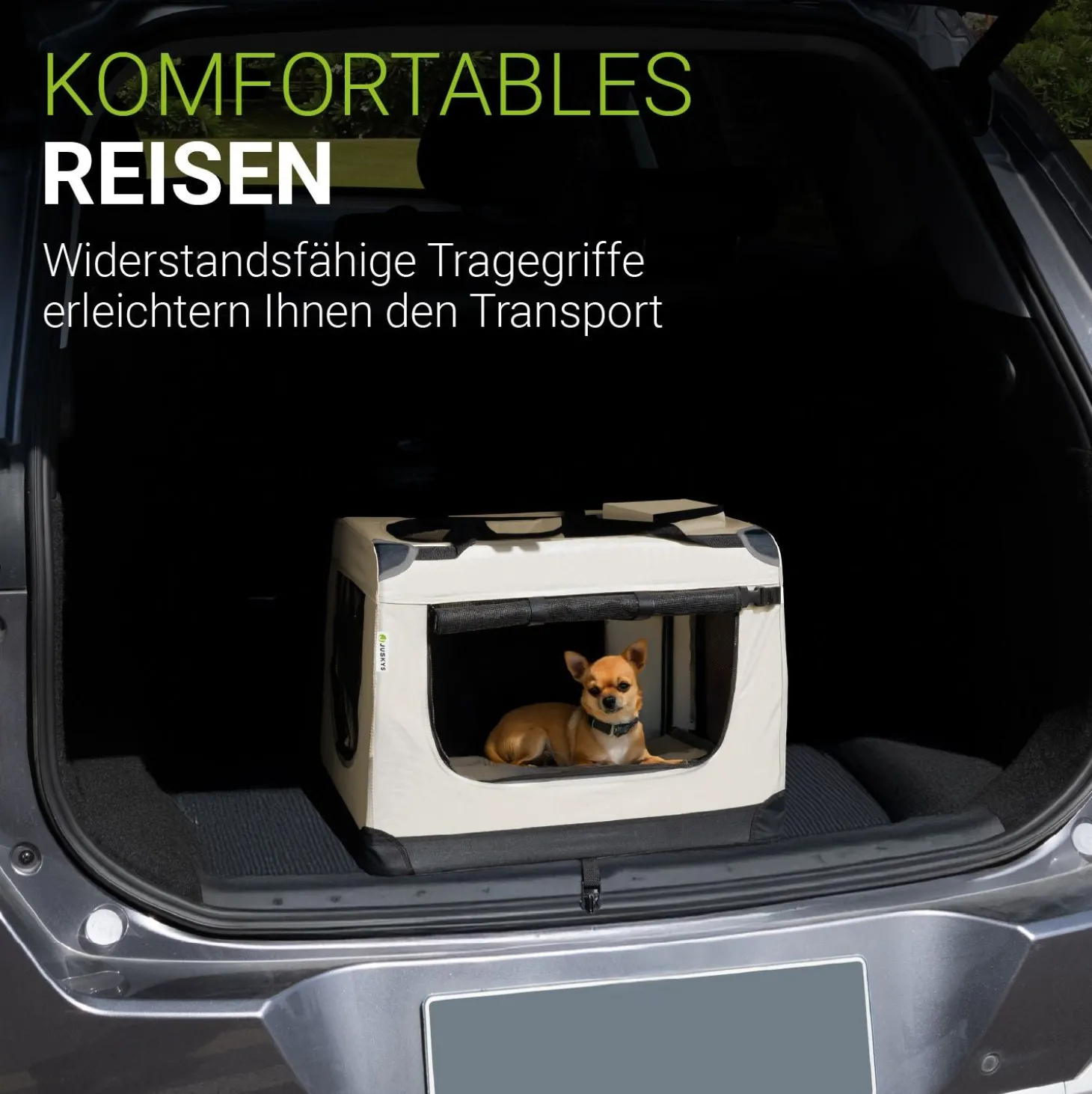 Hundebox Auto faltbar Lassie