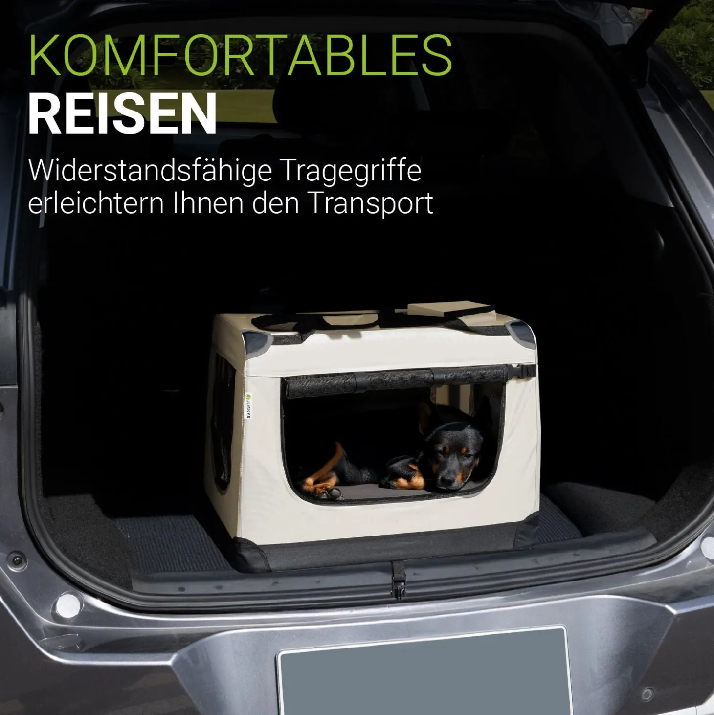 Hundebox Auto faltbar Lassie