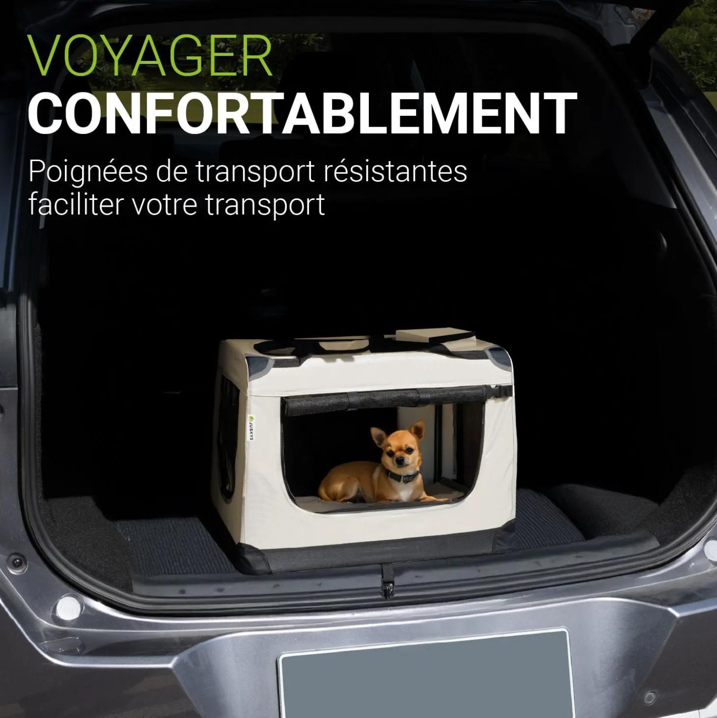 Hundebox Auto faltbar Lassie