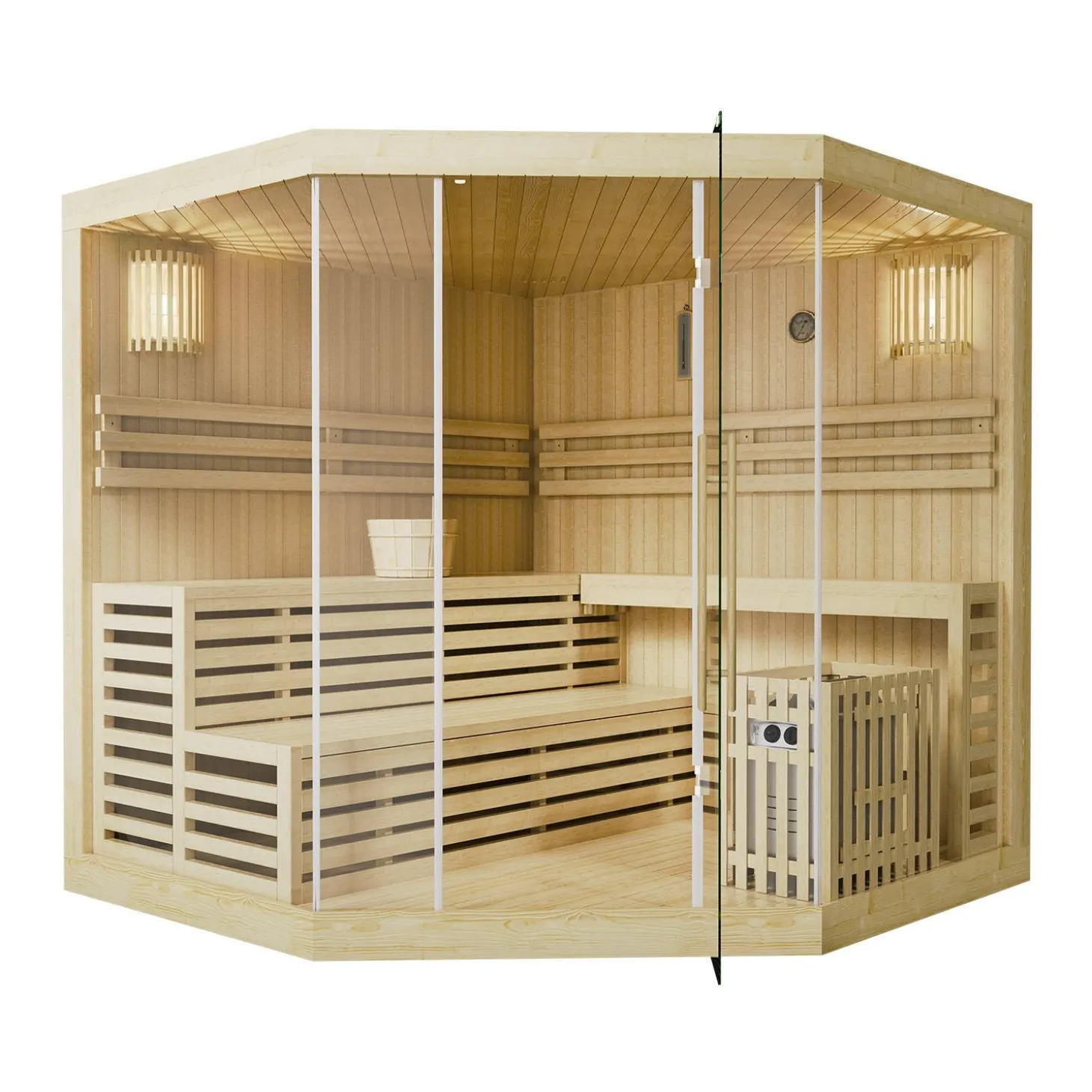 Indoor Sauna Espoo 200 Premium