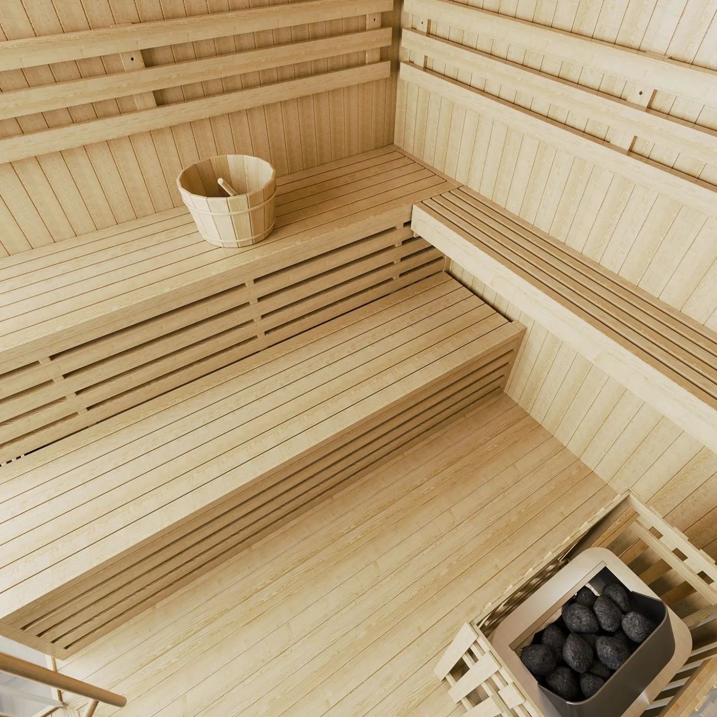 Indoor Sauna Espoo 200 Premium