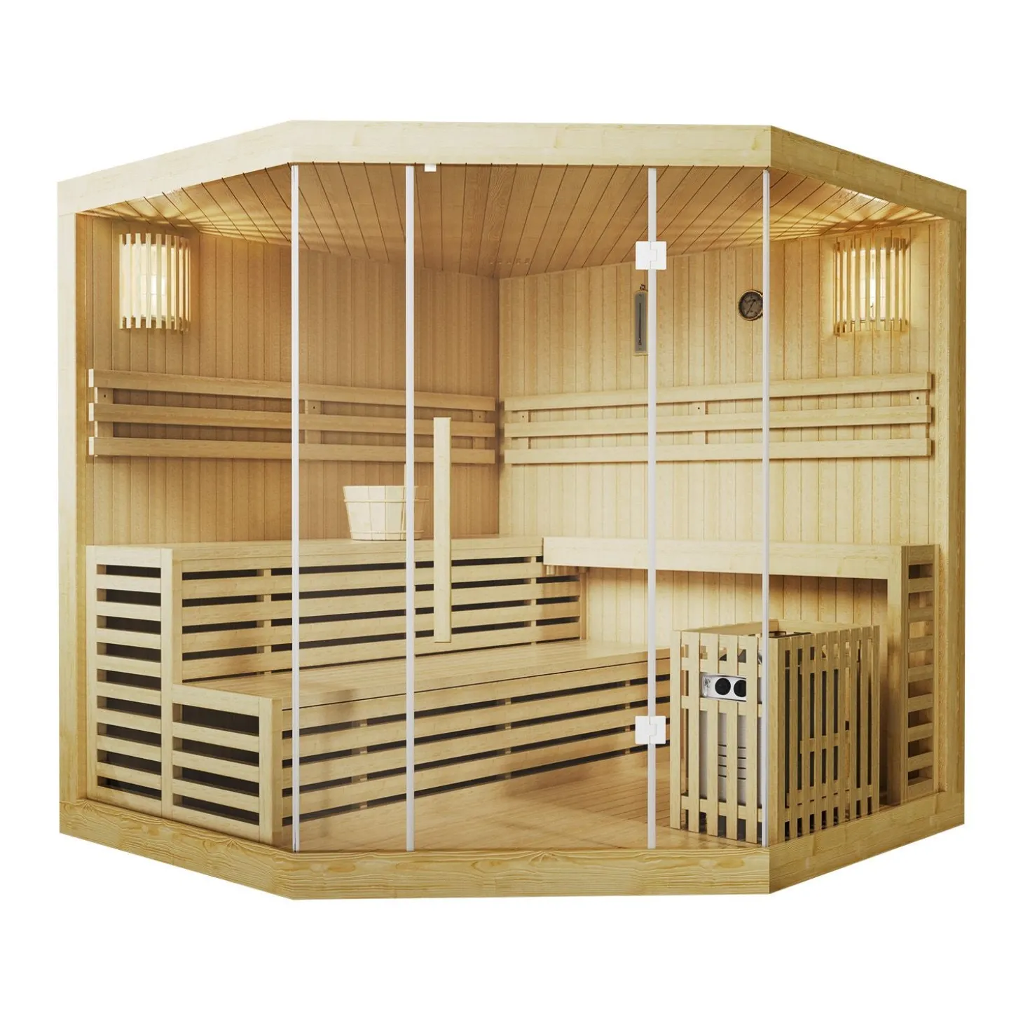 Indoor Sauna Espoo 200 Premium
