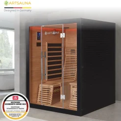 Infrarotkabine Helsinki 150 Black