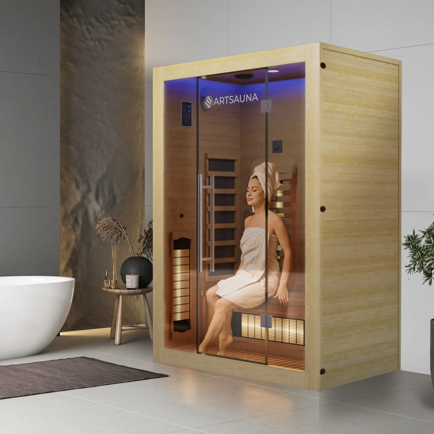 Infrarotkabine Kiruna 130 Premium