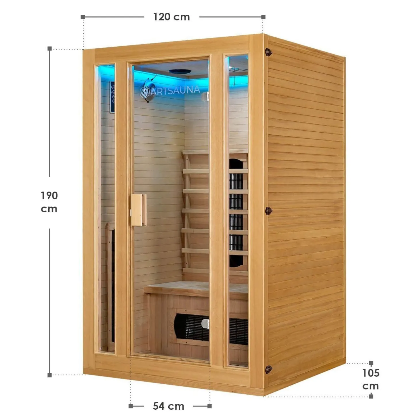 Infrarotkabine Nyborg S120K