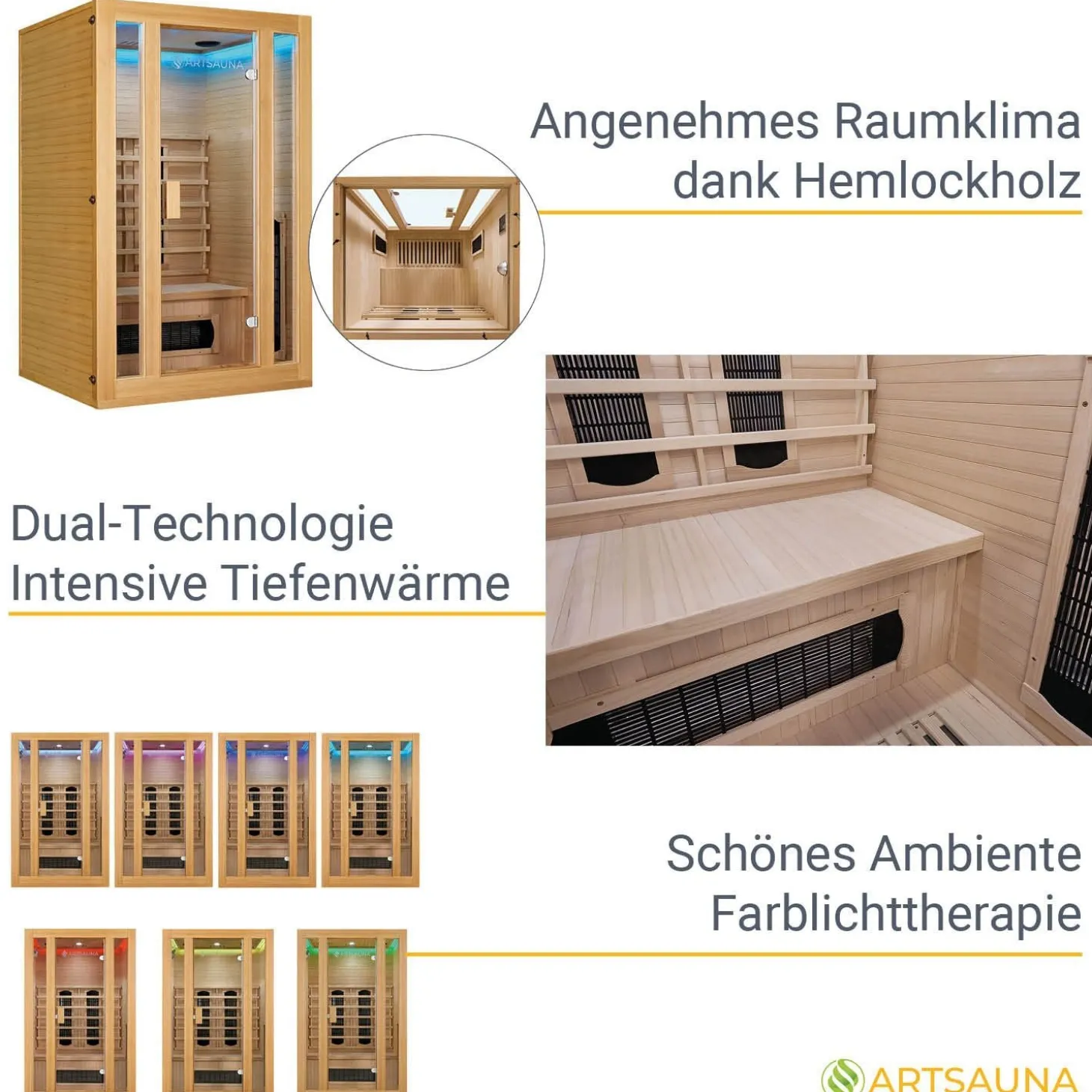 Infrarotkabine Nyborg S120K