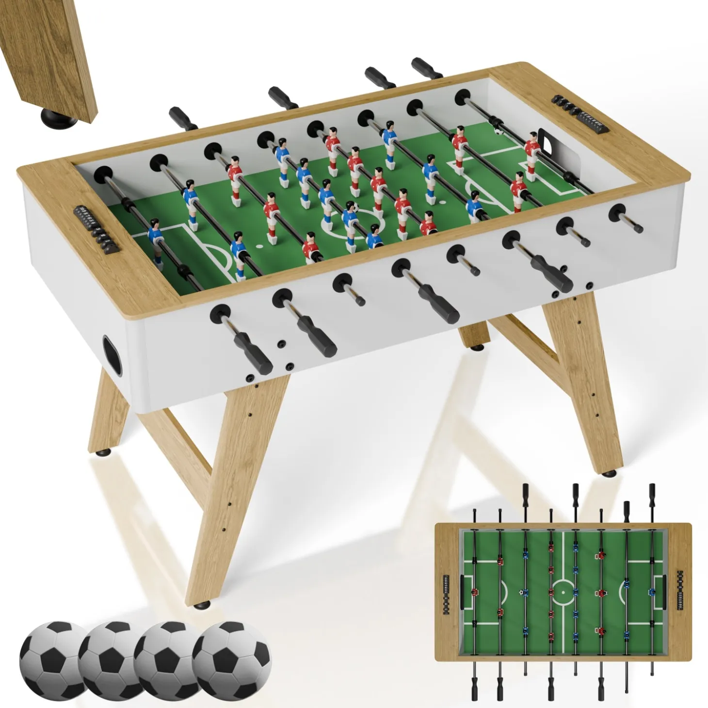 Kickertisch für Kinder und Erwachsene
