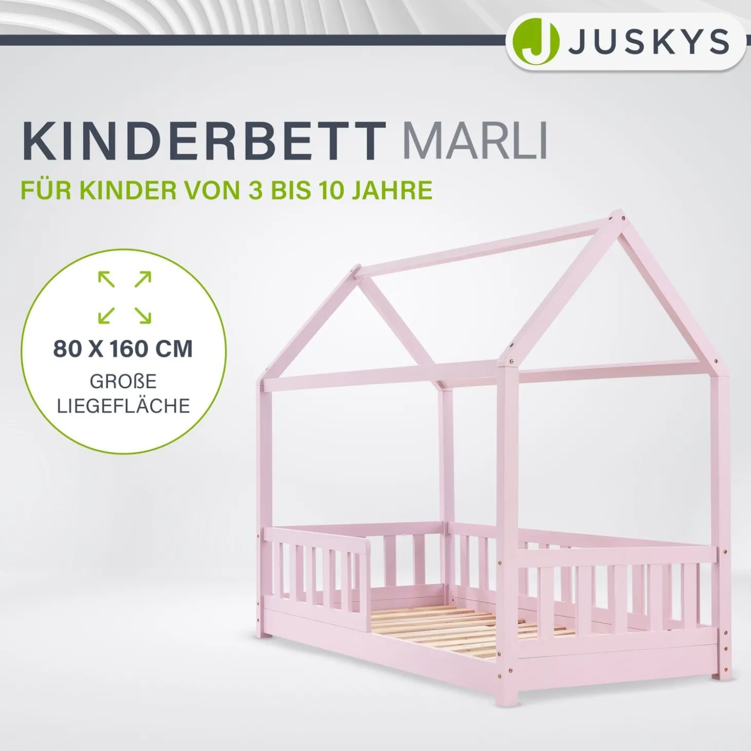 Kinderbett Marli 80 x 160 cm