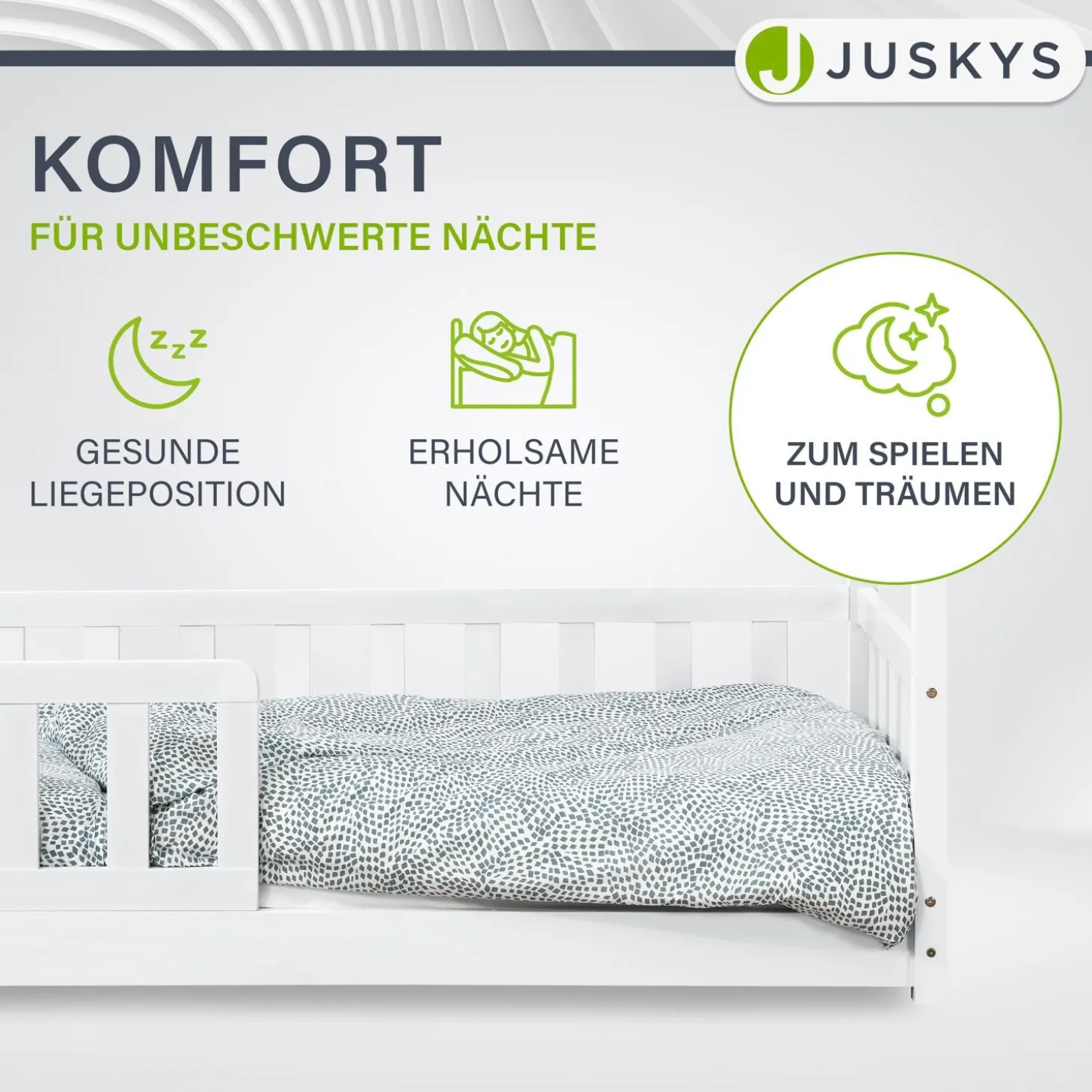 Kinderbett Marli 90 x 200 cm