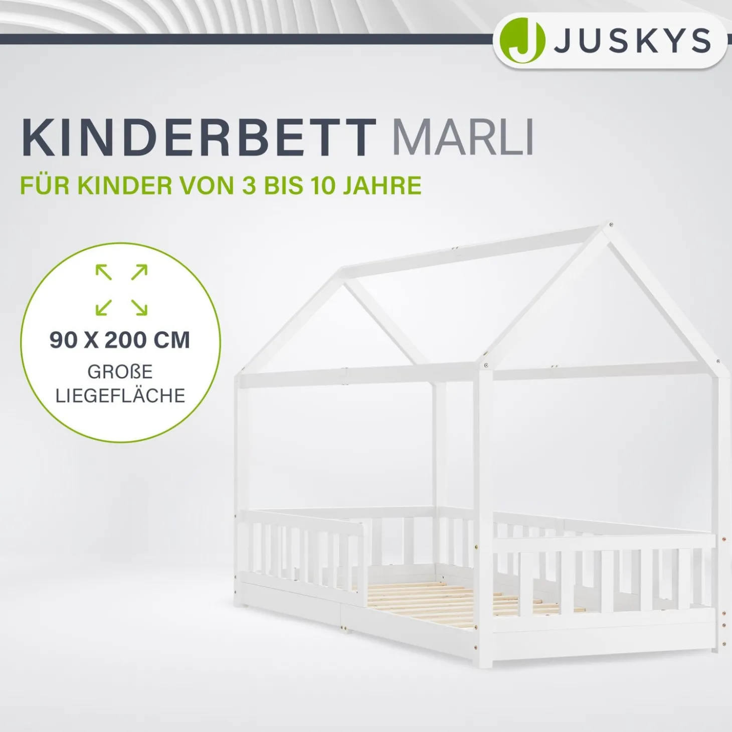 Kinderbett Marli 90 x 200 cm
