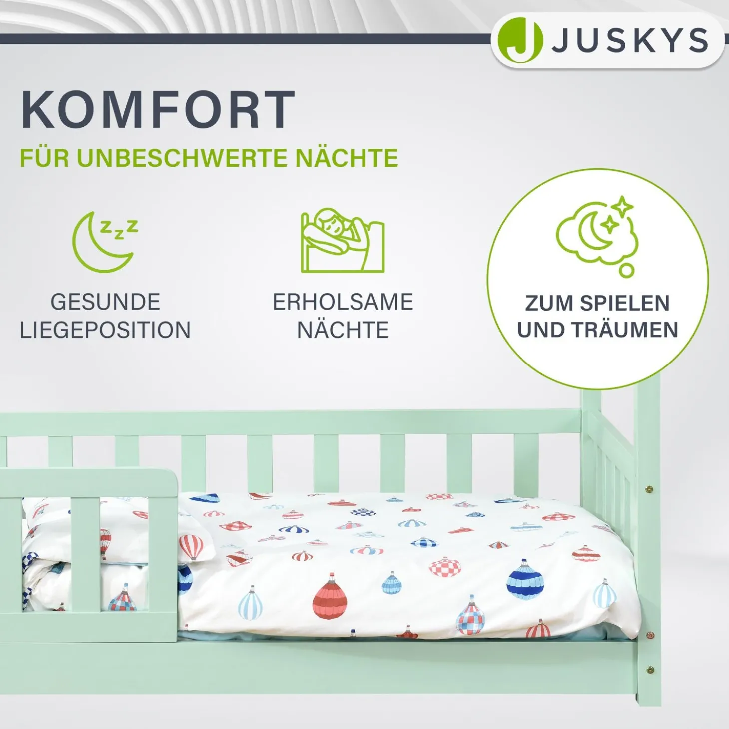 Kinderbett Marli 90 x 200 cm