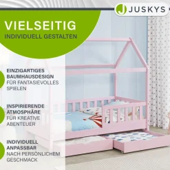 Kinderbett Marli 80 x 160 cm mit Bettkasten
