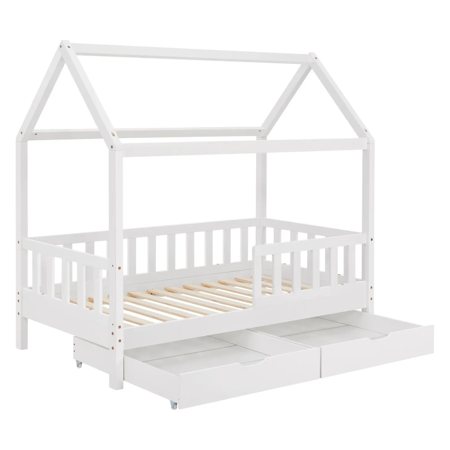 Kinderbett Marli 80 x 160 cm mit Bettkasten
