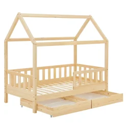 Kinderbett Marli 90 x 200 cm mit Bettkasten