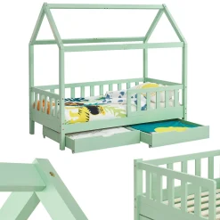 Kinderbett Marli 90 x 200 cm mit Bettkasten