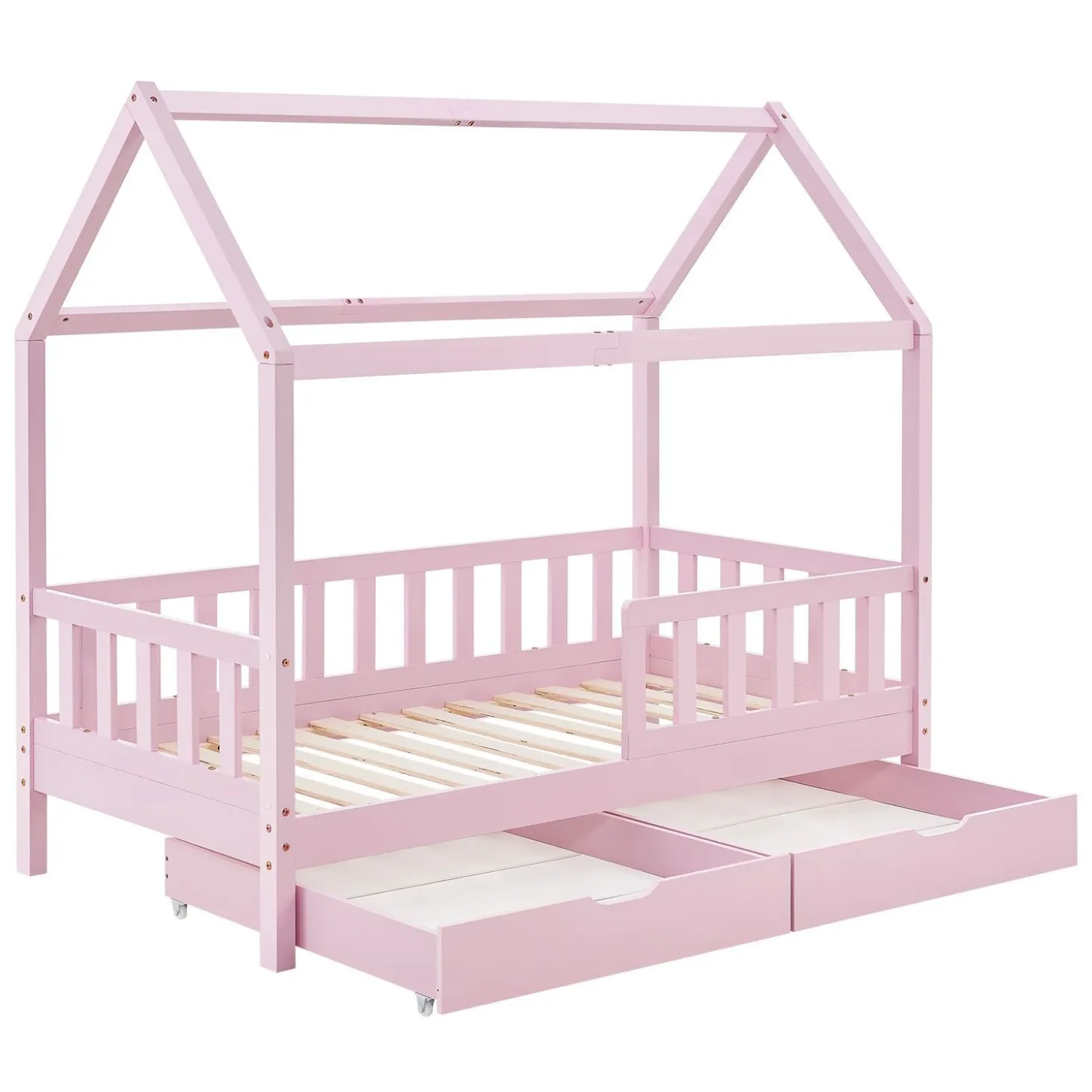 Kinderbett Marli 90 x 200 cm mit Bettkasten