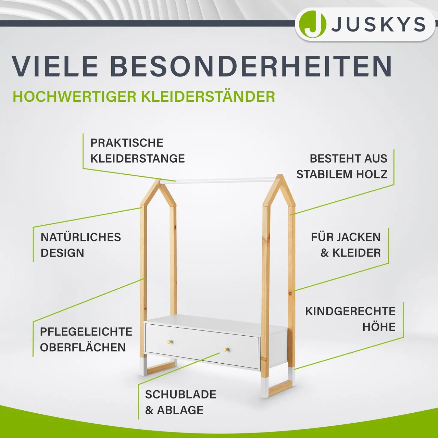 Kinder Kleiderständer Filla