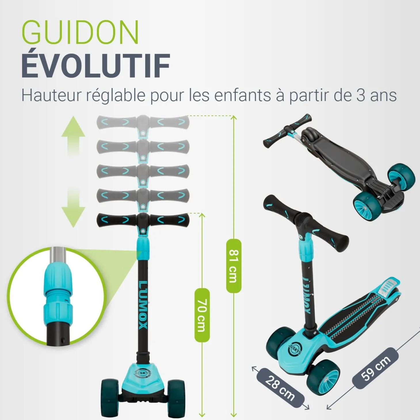 Kinderroller Lumox