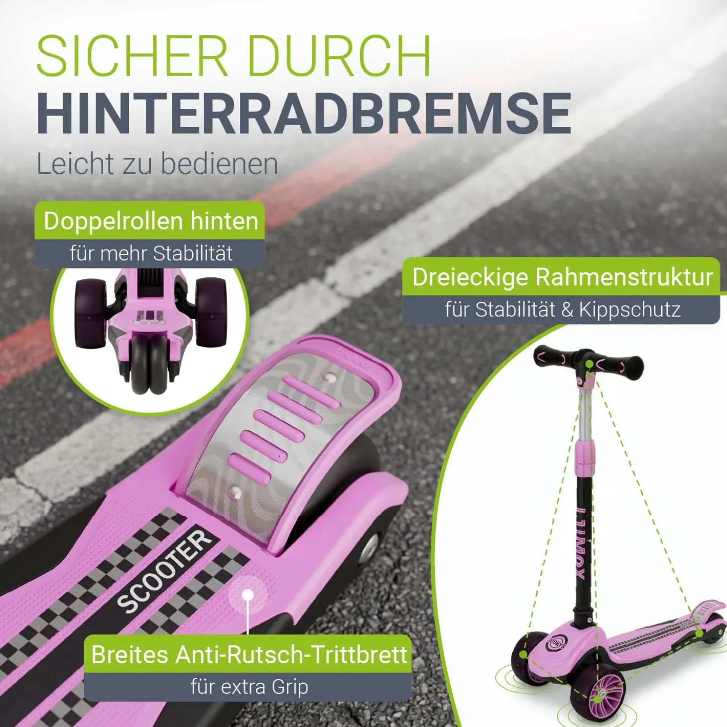Kinderroller Lumox