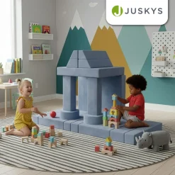 Kindersofa Kayo mit Cord Bezug & Kissen