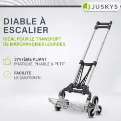 Klappbare Treppensackkarre bis 80 kg